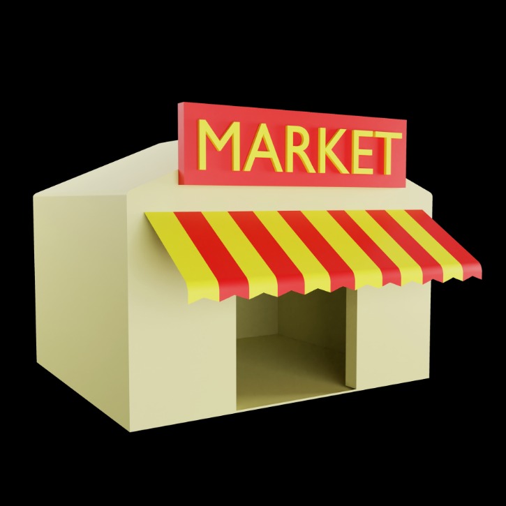 market onion