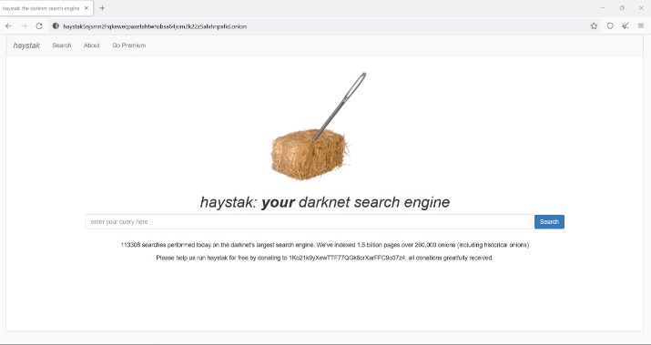 dark web search engines