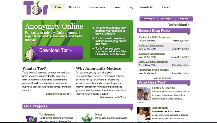 access to dark web