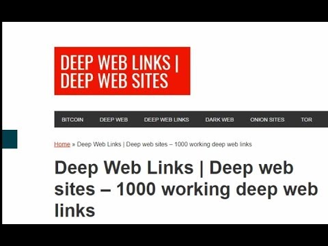 deep web links 2025